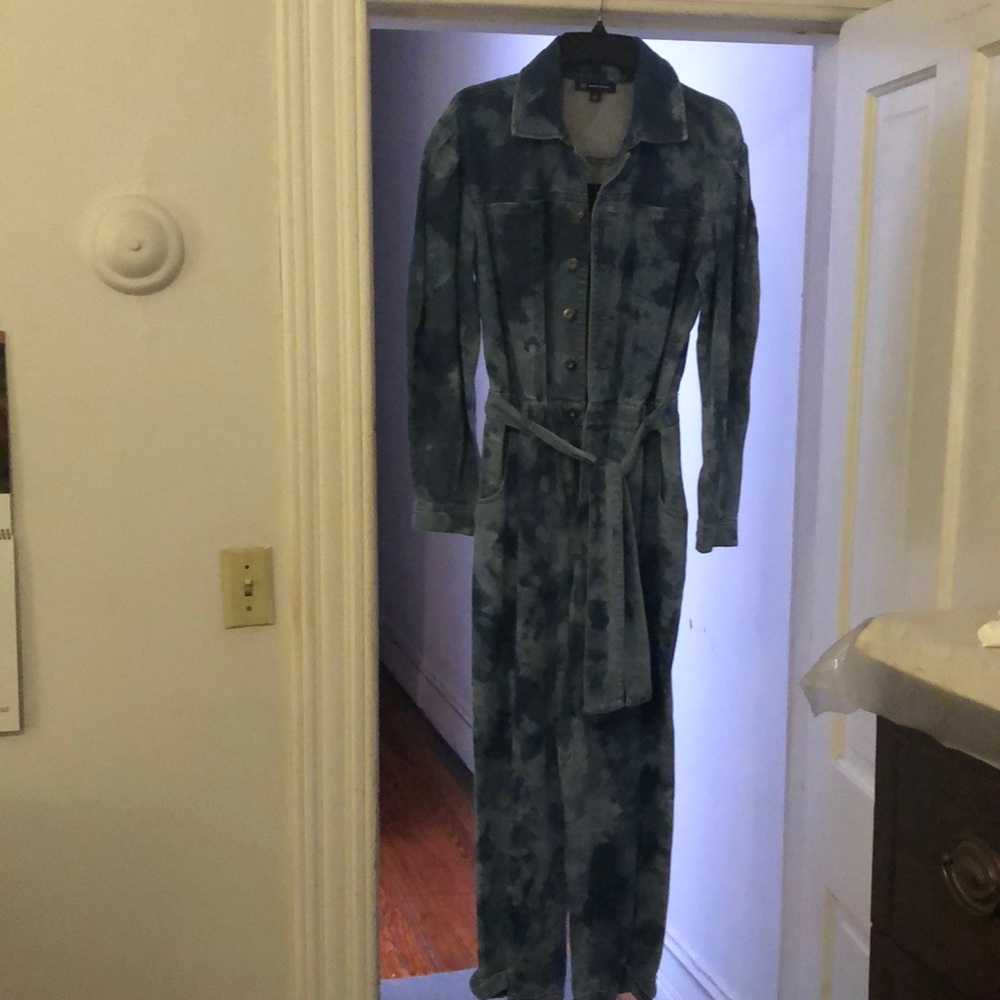 INC Tied Dyed Jumpsuit